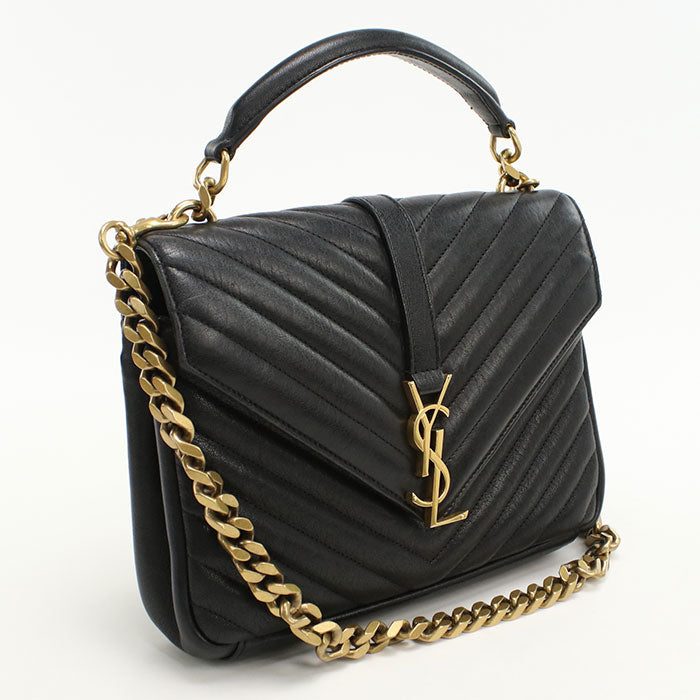 Saint 2Way Bag College Handbag Women Leather Quilted Travel Bag