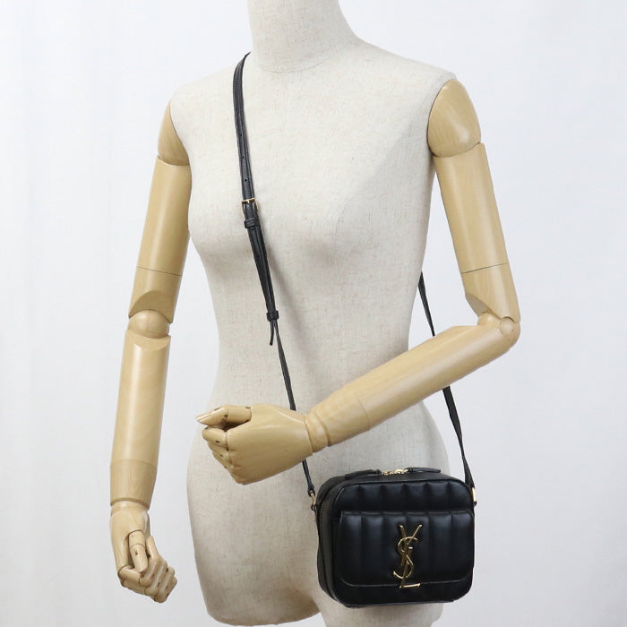 Saint Shoulder Bag Vicky Camera Bag Women Leather Black Crossbody Bag