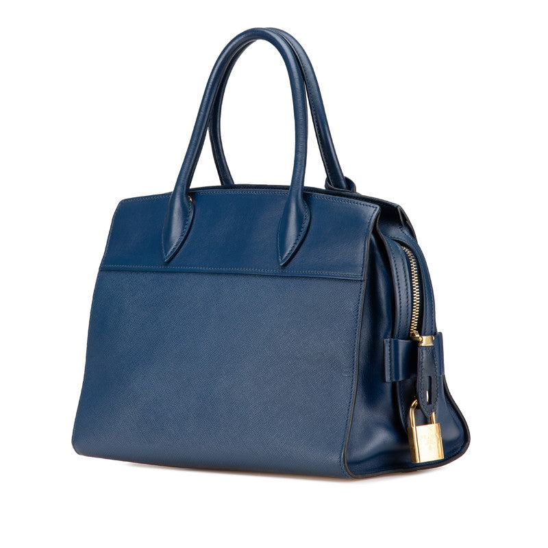 Prada Esplanade 2Way Bag Leather Travel Bag 2Way Leather Handbag