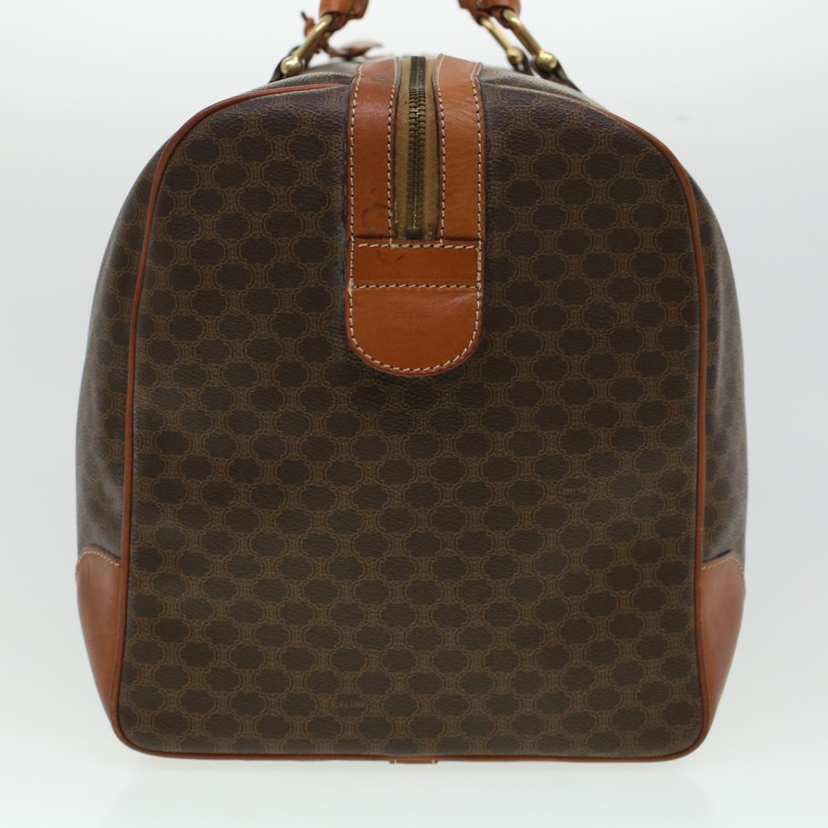 Luxury Macadam Boston Bag Pvc Uy Leather Canvas Travel Bag
