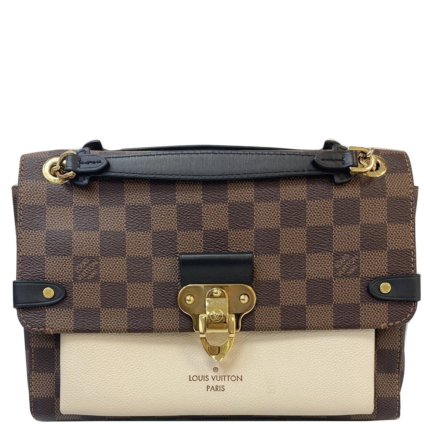 Louis Vavin Pm Damier Ebene Shoulder Bag Brown Bag Brown