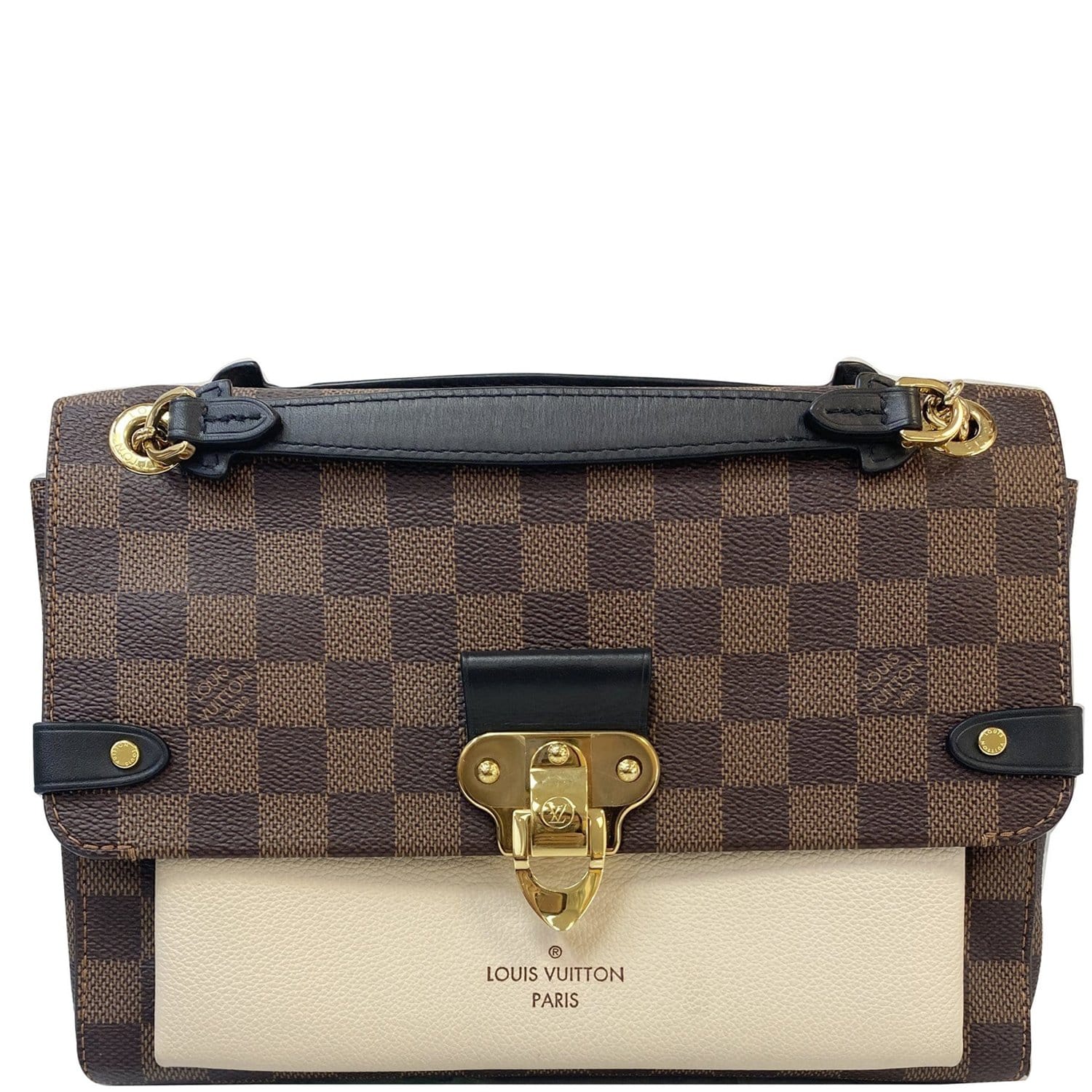 Louis Vavin Pm Damier Ebene Shoulder Bag Brown Bag Brown