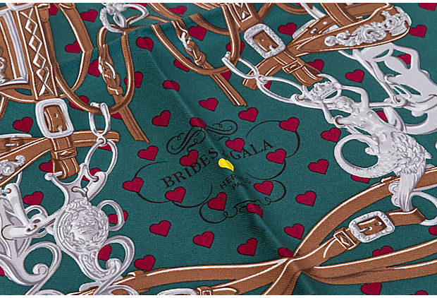 Hermes Brides De Gala Love Pochette Handbag Travel Bag Love Pochette Her110860J