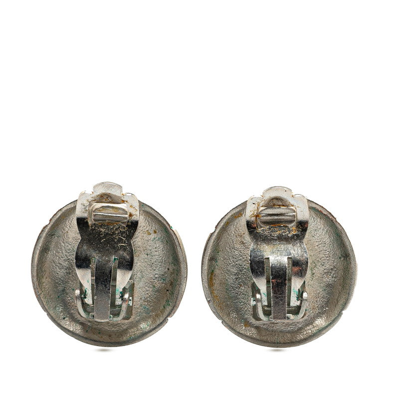Chanel Metal Coco Mark Earrings Jewelry