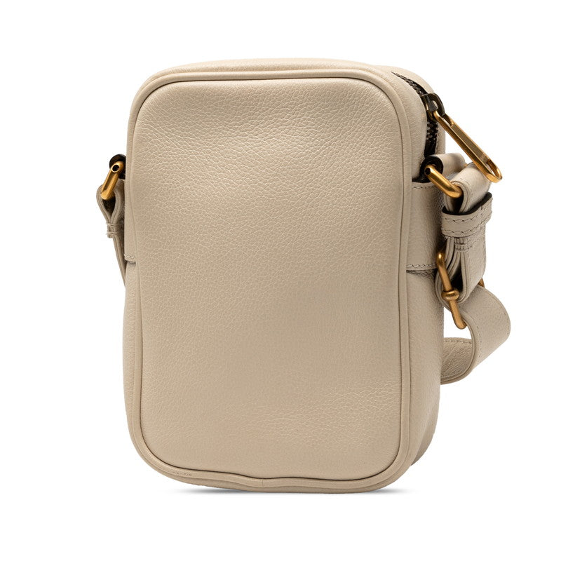 Gucci Print Shoulder Bag Leather Logo Bag 2