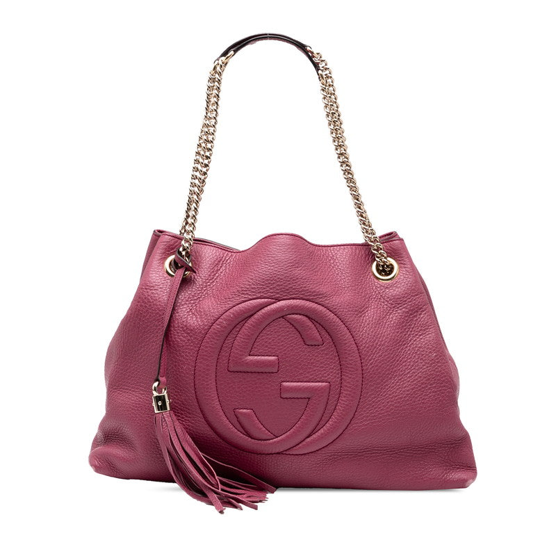 Gucci Soho 2Way Shoulder Bag Leather Shoulder Bag