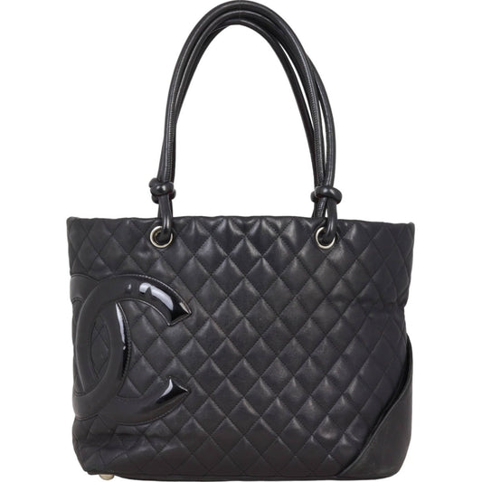 Chanel Ligne Cambon Tote Black Tote Bag