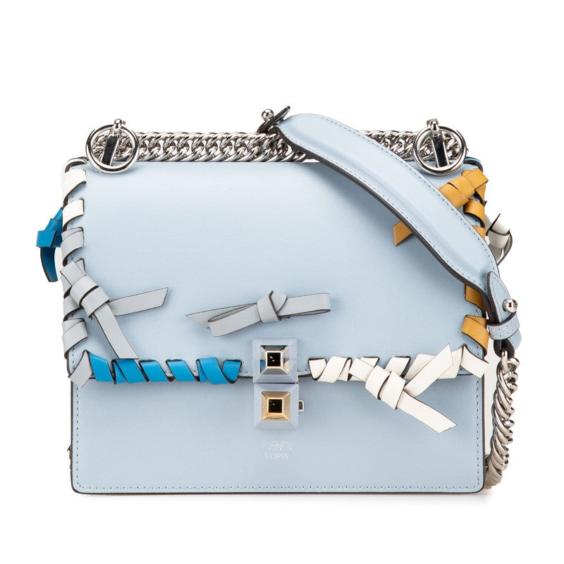 Fendi Kan 2Way Bag Leather Mini Shoulder Bag