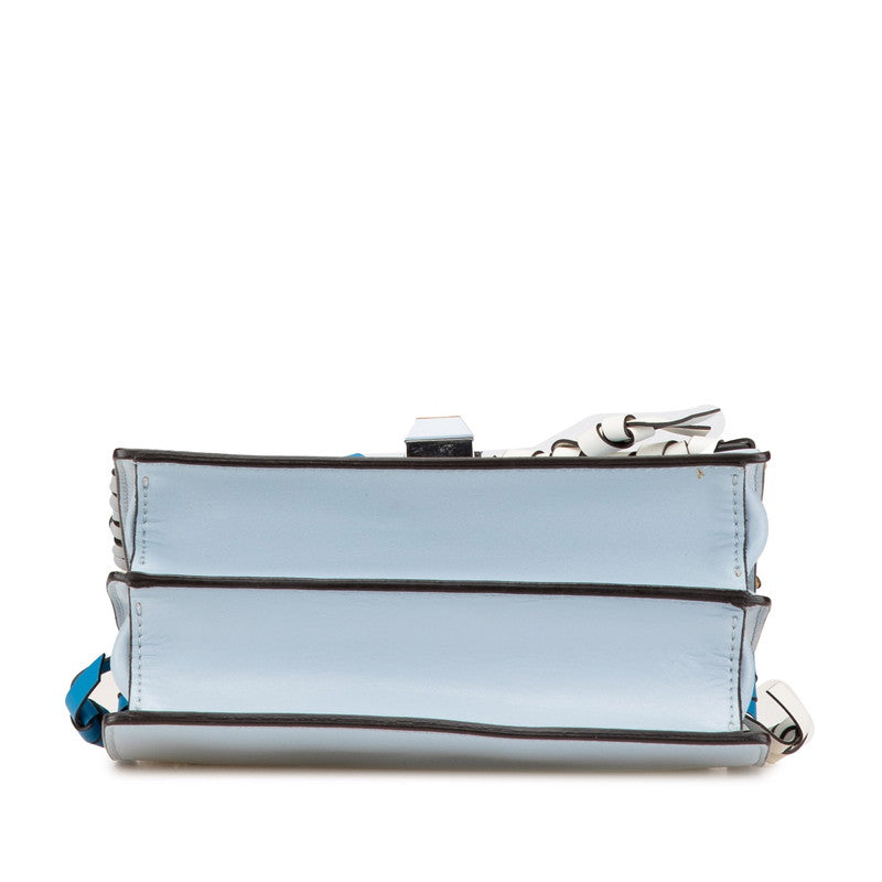 Fendi Kan 2Way Bag Leather Mini Shoulder Bag