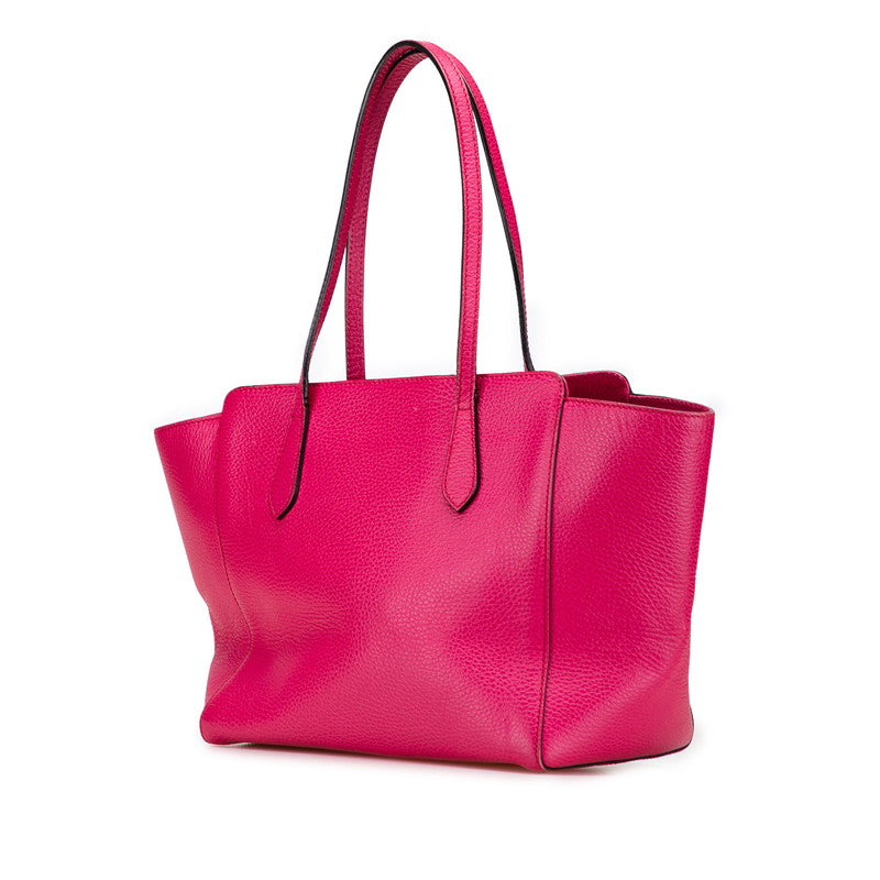 Gucci Swing 2Way Bag Leather Travel Bag Bag 6