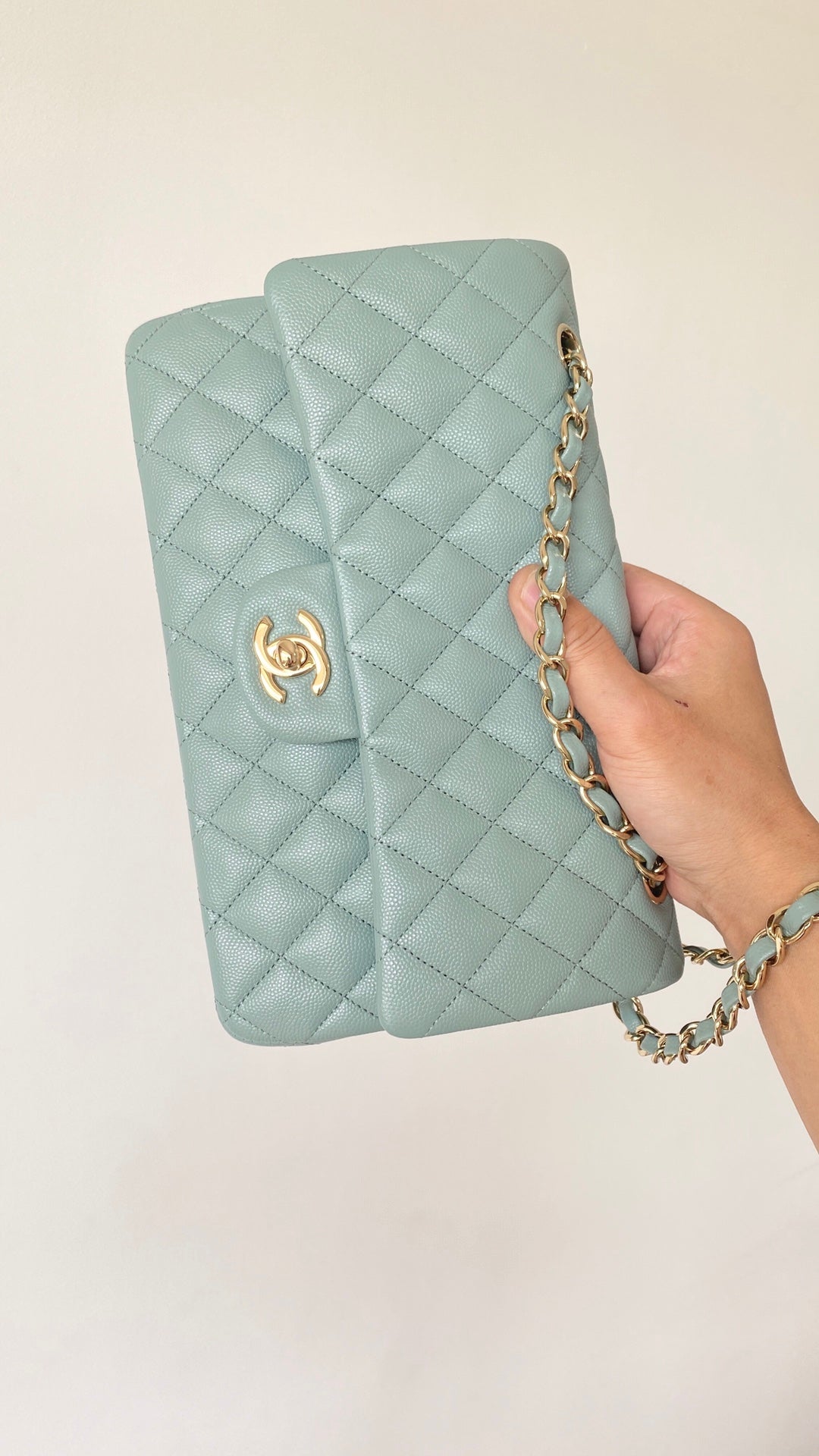 CHLSmall Classic Light , ’s Green Handbag