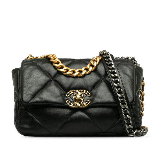 19 Lambskin Shoulder Bag Matelasse Coco