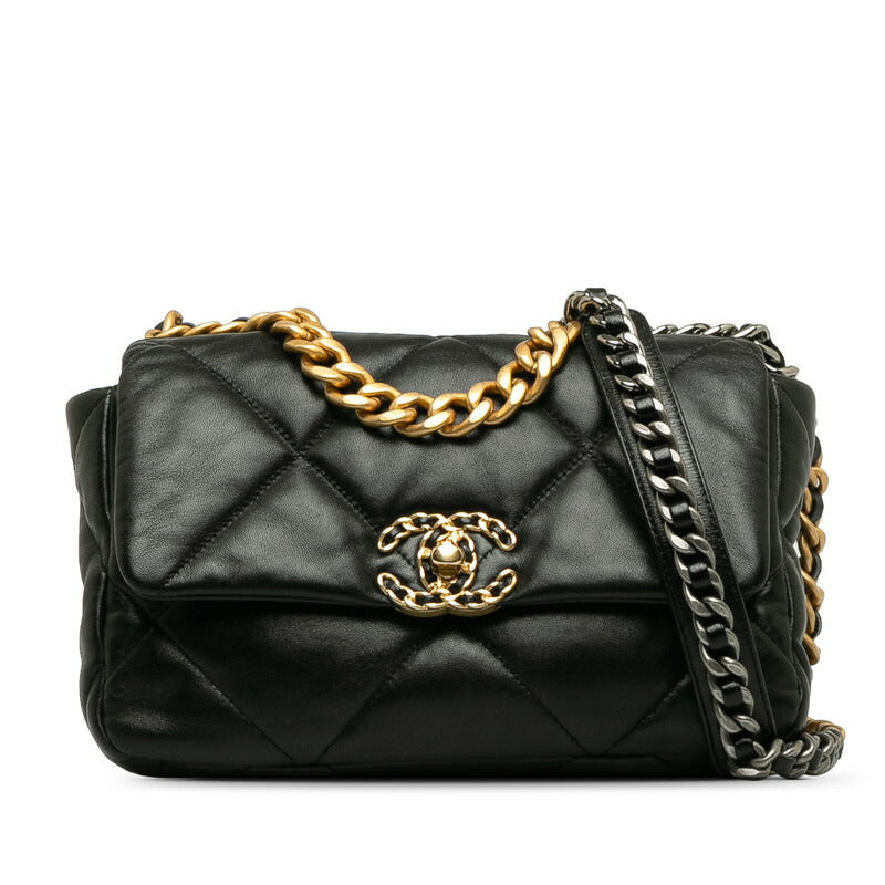 19 Lambskin Shoulder Bag Matelasse Coco