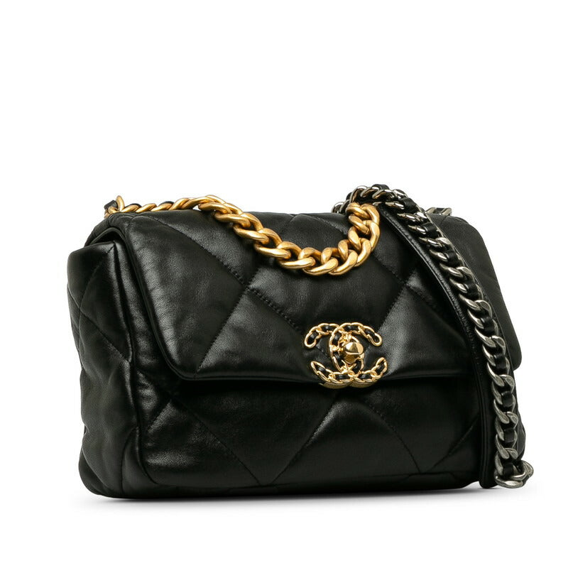 19 Lambskin Shoulder Bag Matelasse Coco