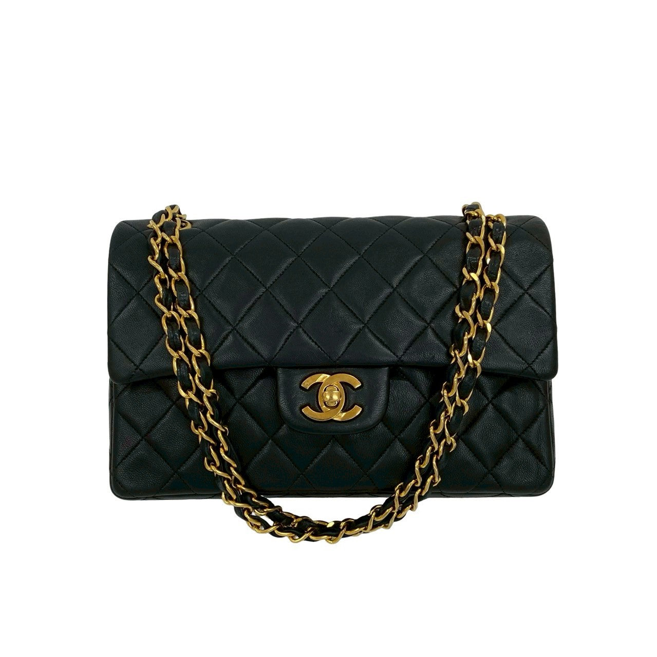 Matelasse Lambskin Shoulder Bag 106