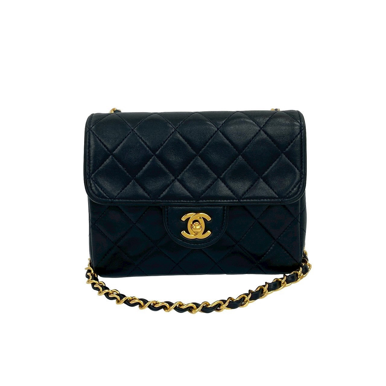 Matelasse Lambskin Shoulder Bag 117