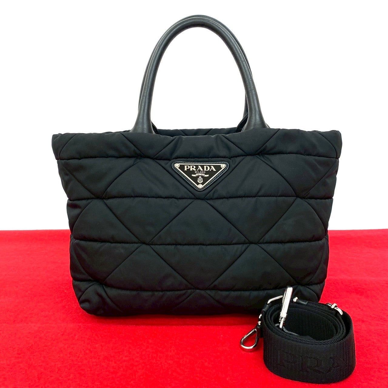 Prada Re 2Way Tote Bag Nylon