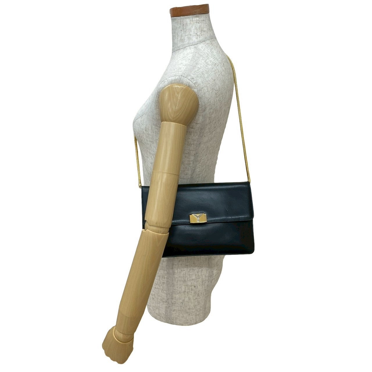YSL Saint Laurent Yves Shoulder Bag Leather Shoulder Bag 10