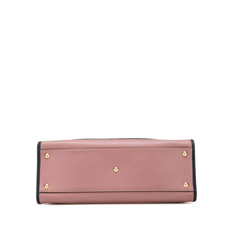 Fendi Runaway 2Way Bag Leather Travel Bag
