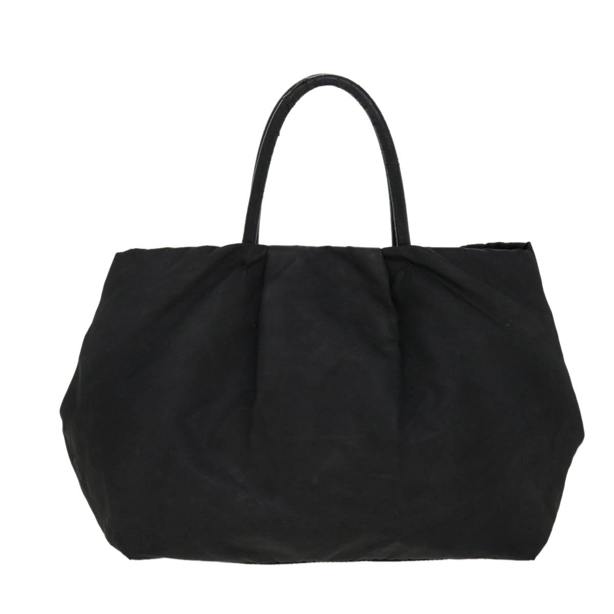 Prada Hand Bag Nylon Black Travel Bag Nylon Black Yb046