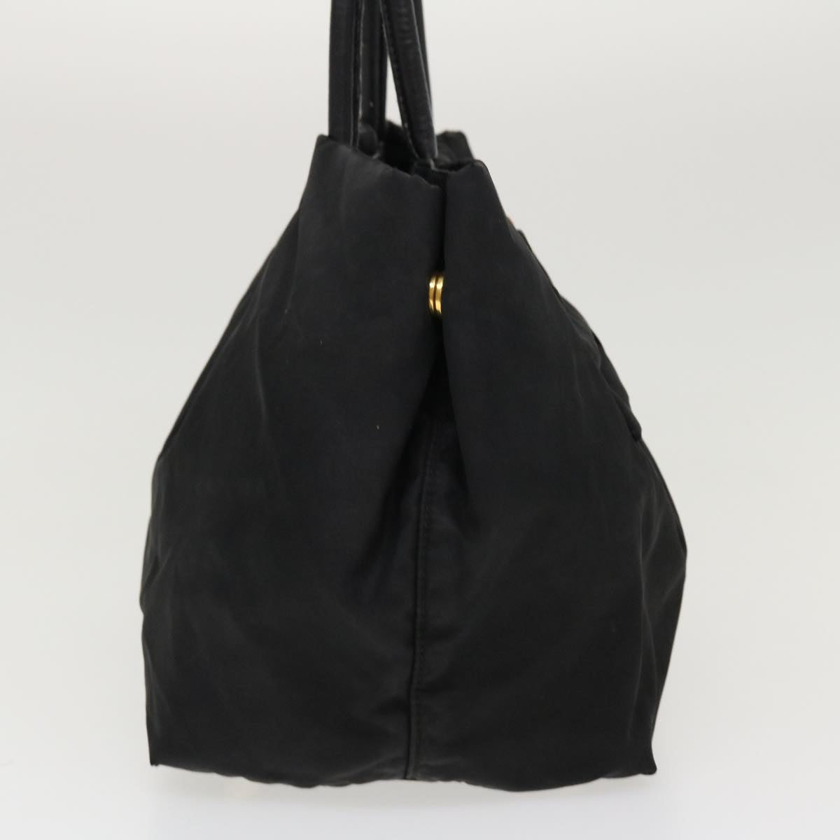 Prada Hand Bag Nylon Black Travel Bag Nylon Black Yb046