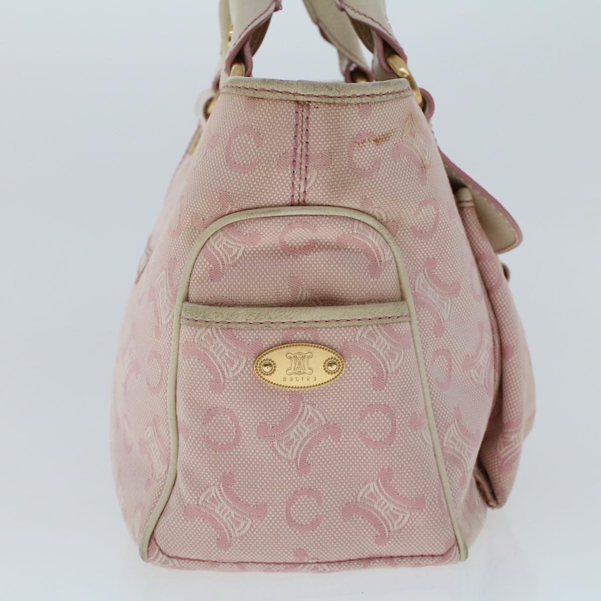 Luxury C Macadam Hand Bag Yb Leather Canvas Travel Bag