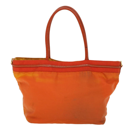 Prada Tote Bag Nylon Orange