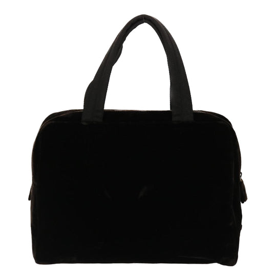 Prada Tote Bag Velor Brown