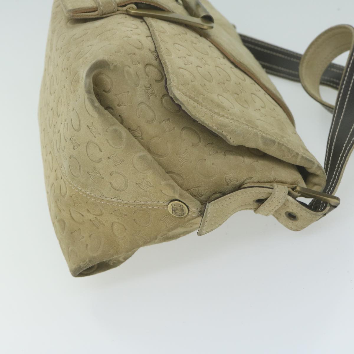 Luxury C Macadam Shoulder Bag Canvas Suede