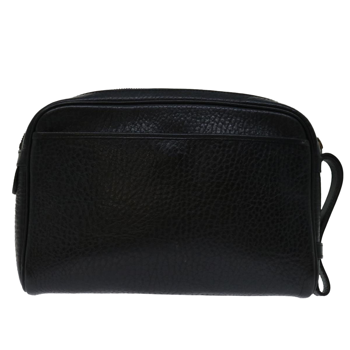 Burberry Luxury ss Clutch Bag Auth Yk11126 Leather Black