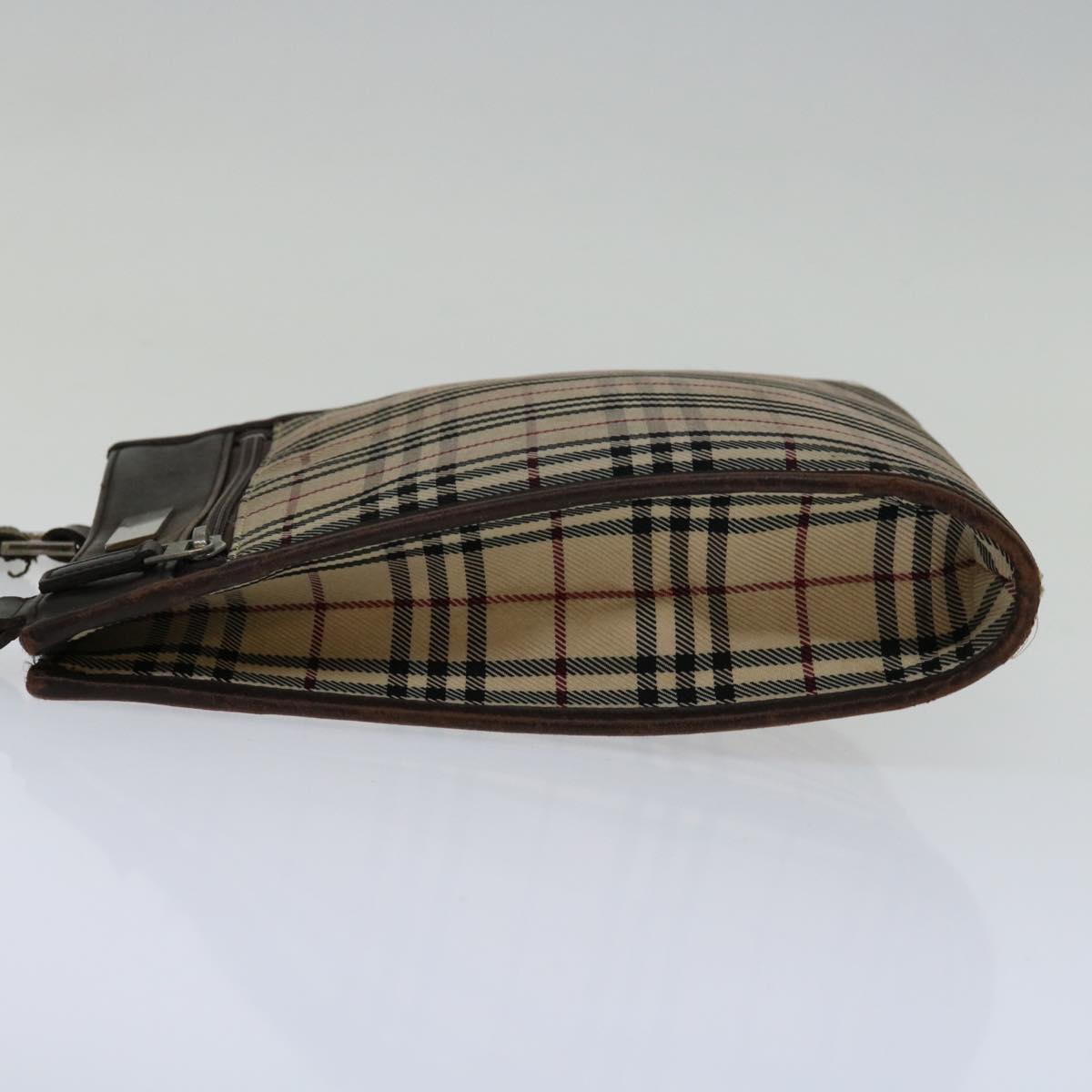 Burberry Luxury Nova Check Shoulder Bag Auth Yk11382 Canvas Brown Beige
