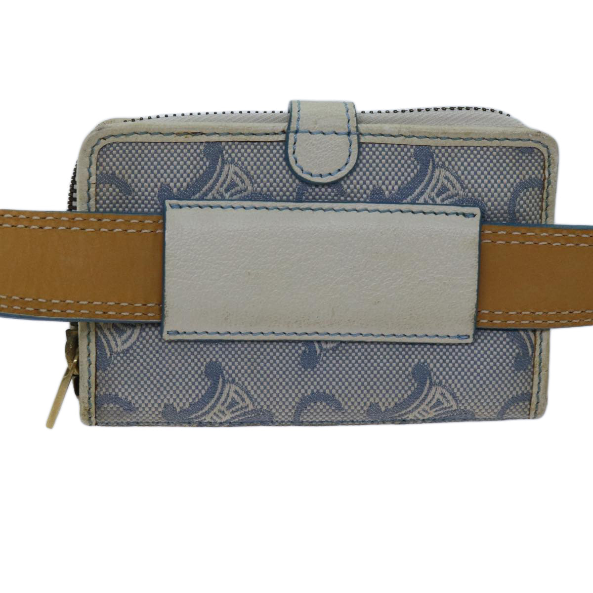 Luxury C Macadam Waist Bag Canvas Blue Travel Bag