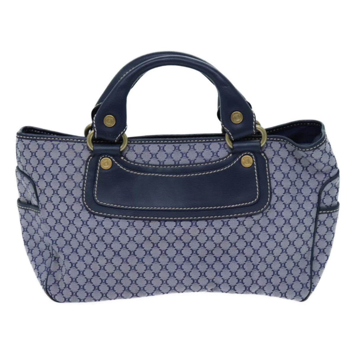 Luxury Macadam Boogie Bag Hand Bag Navy Canvas Travel Bag