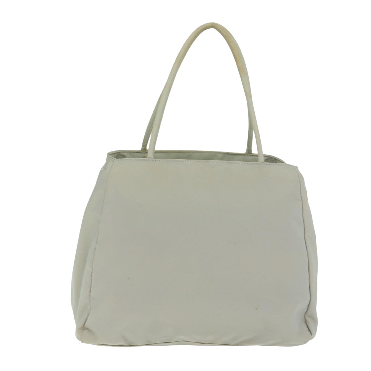 Prada Hand Bag Auth Nylon Gray Travel Bag Gray Auth Yk13351