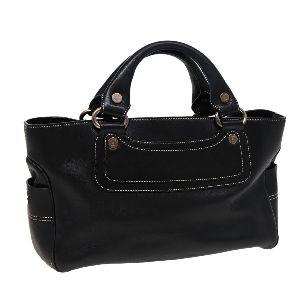 Luxury Boogie Bag Hand Bag Leather Black Travel Bag