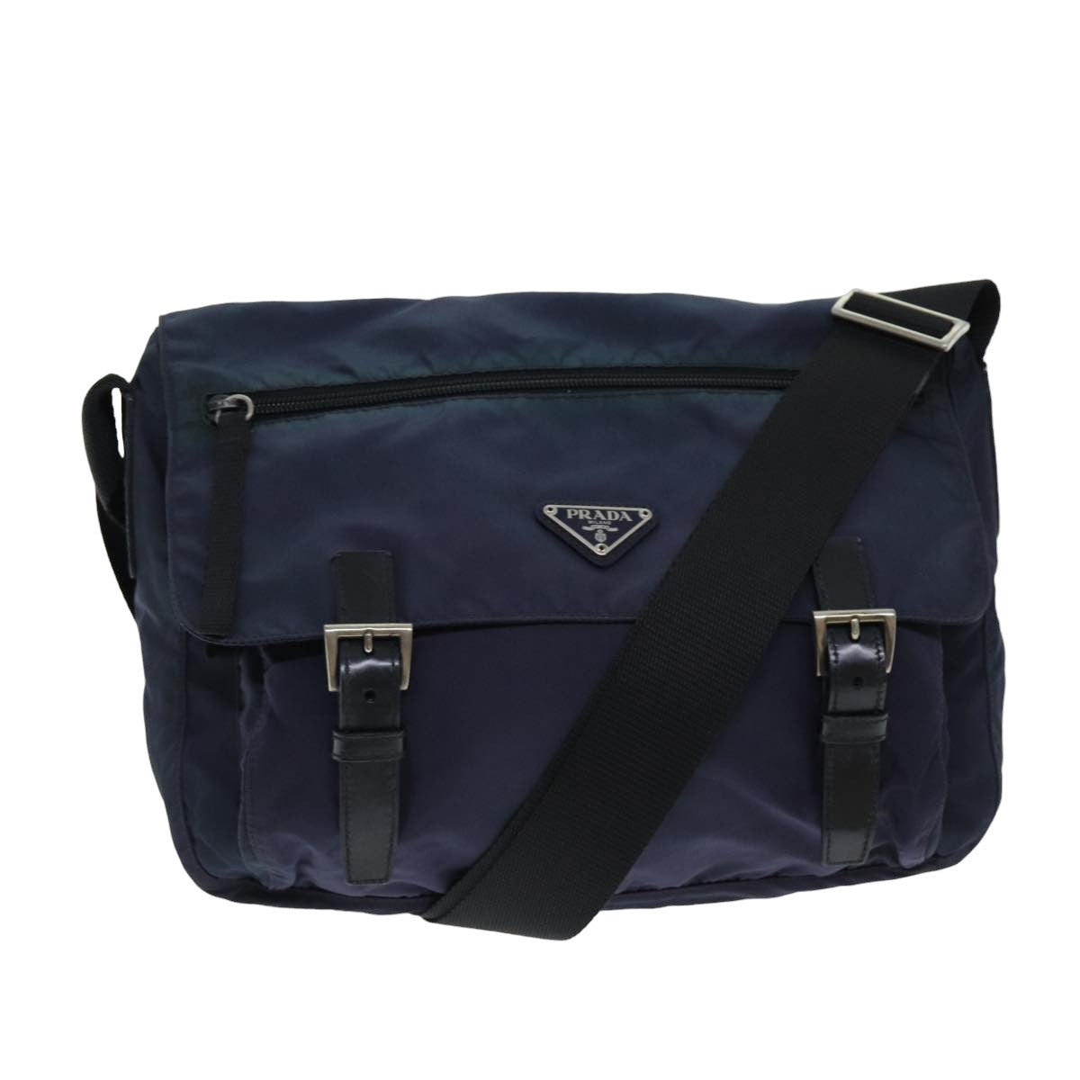 Prada Shoulder Bag Auth Nylon Purple