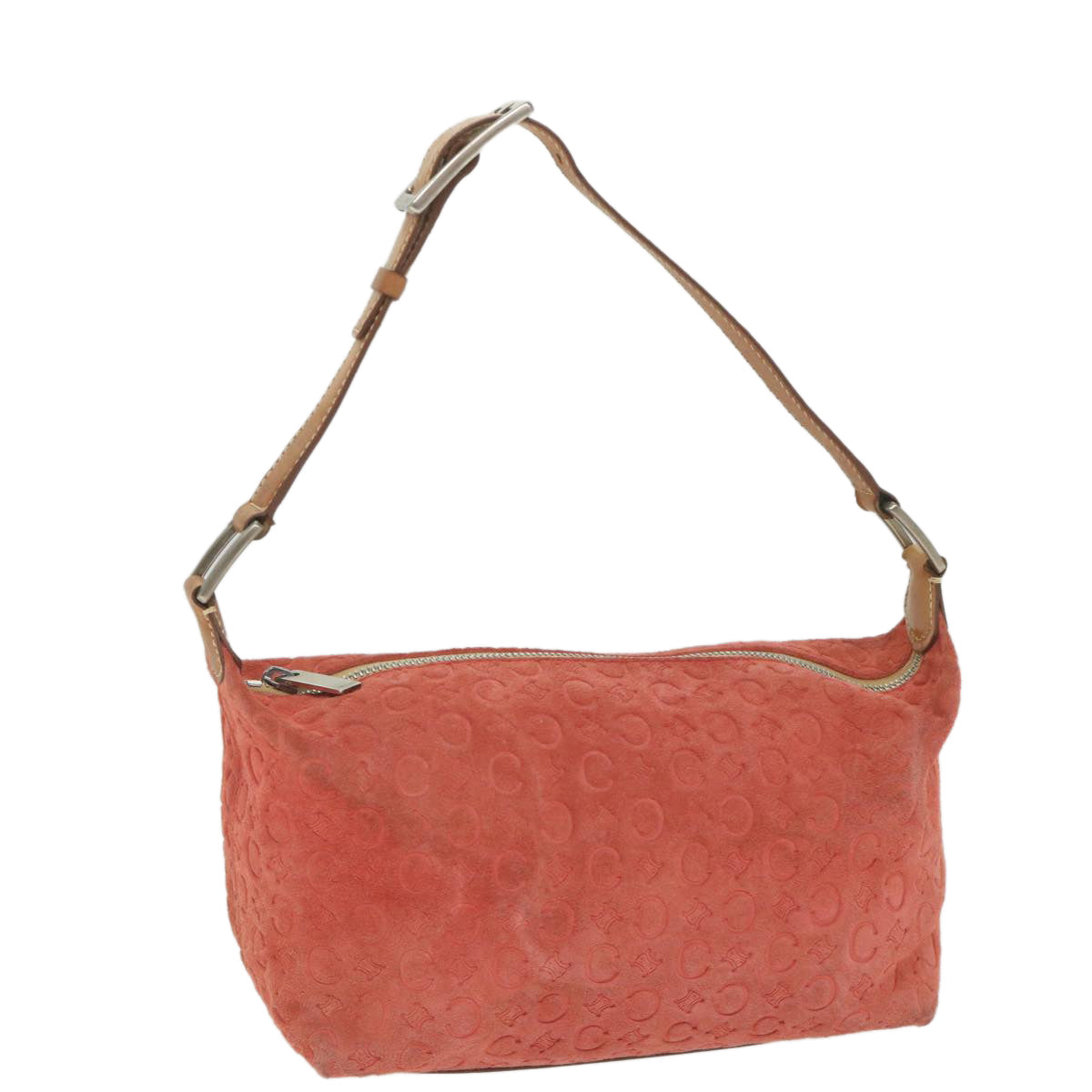 Luxury C Macadam Shoulder Bag Canvas Red