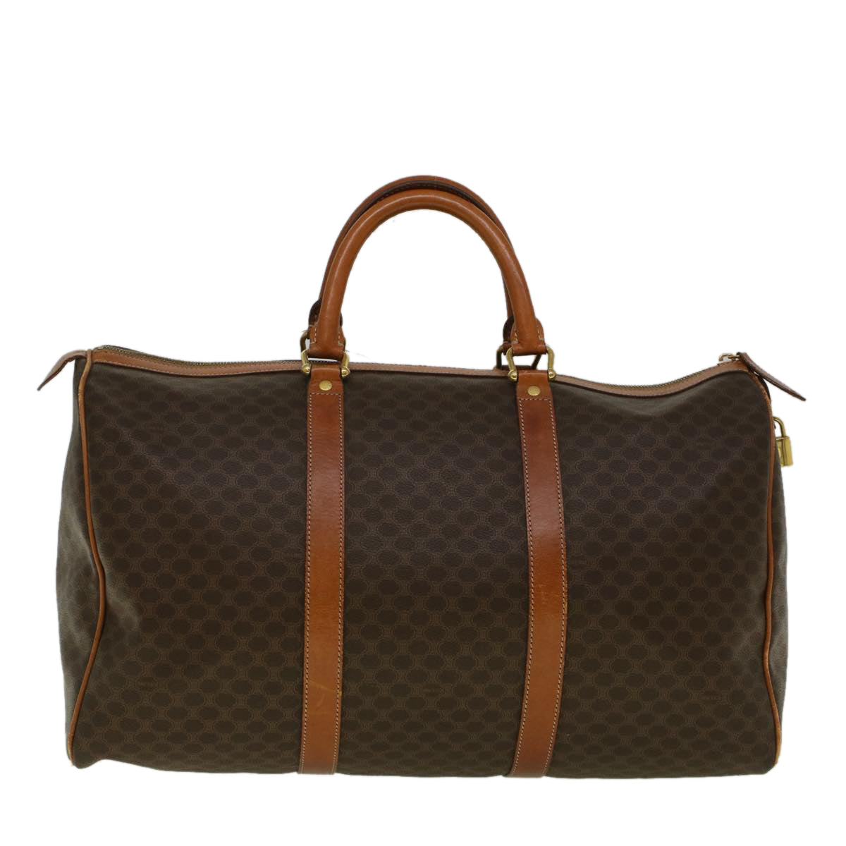 Luxury Macadam Boston Bag Pvc Way Leather Canvas Travel Bag