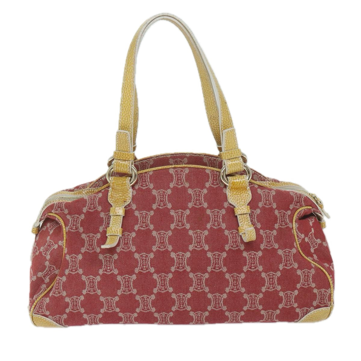 Luxury Paris Macadam Shoulder Bag Canvas Red