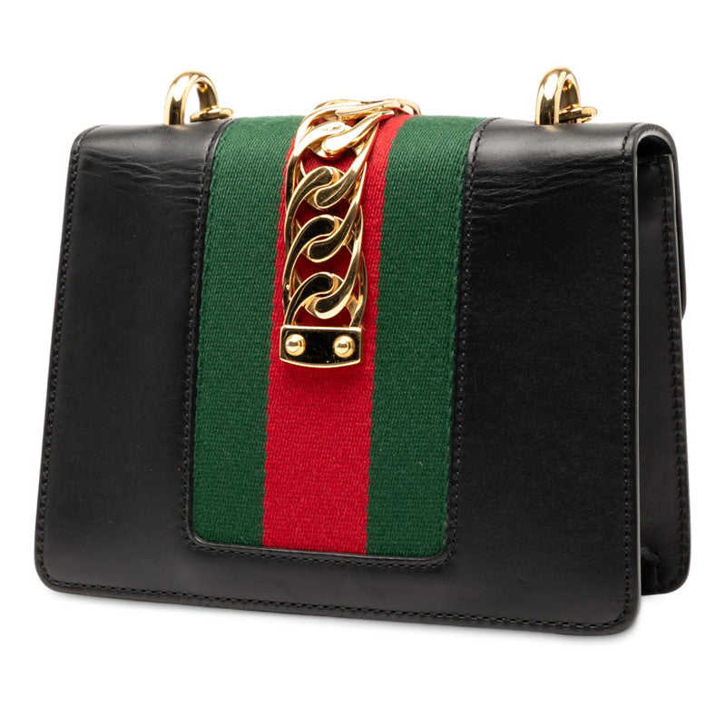 Gucci Sylvie Shoulder Bag Leather Bag 11