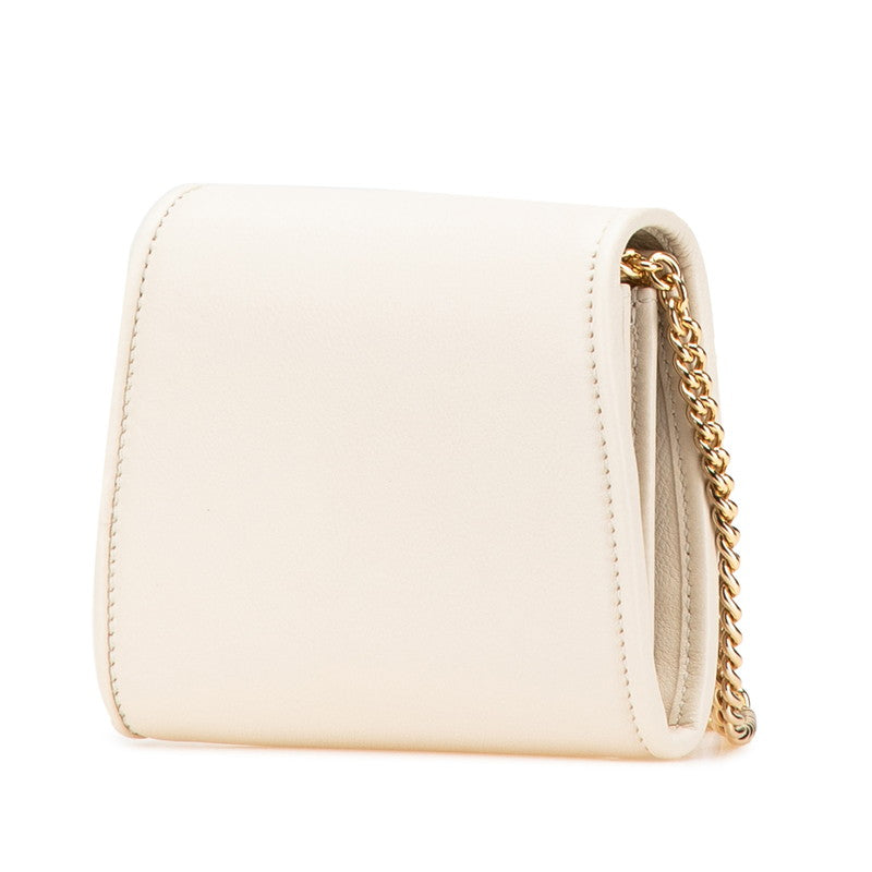 Gucci Blondie Shoulder Bag Leather Chain