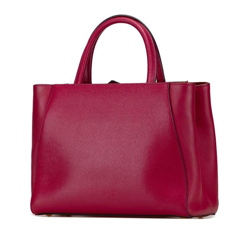 Fendi Petit 2Jours 2Way Bag Leather Travel Bag 2Way Bag 7