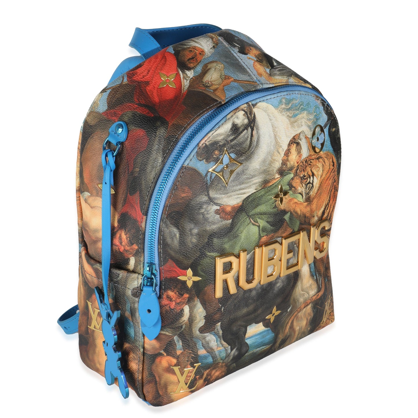 Louis Vuitton x Jeff Koons Rubens Palm Canvas Multicolor Jewelry