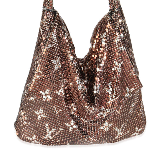 Louis Vuitton Bronze Mesh Monogram Handbag