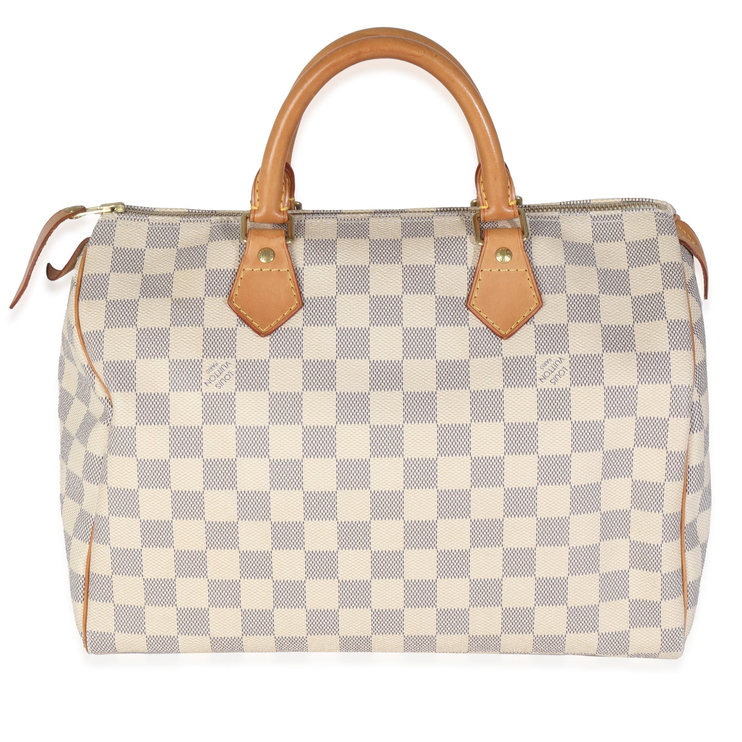 Louis Vuitton Damier Azur Speedy 30 Canvas Handbag