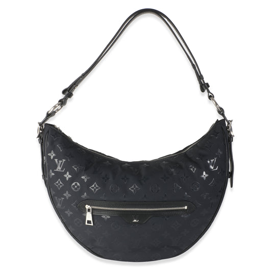 Louis Vuitton Polar Night Loop Pocket Monogram Nylon Shoulder Bag