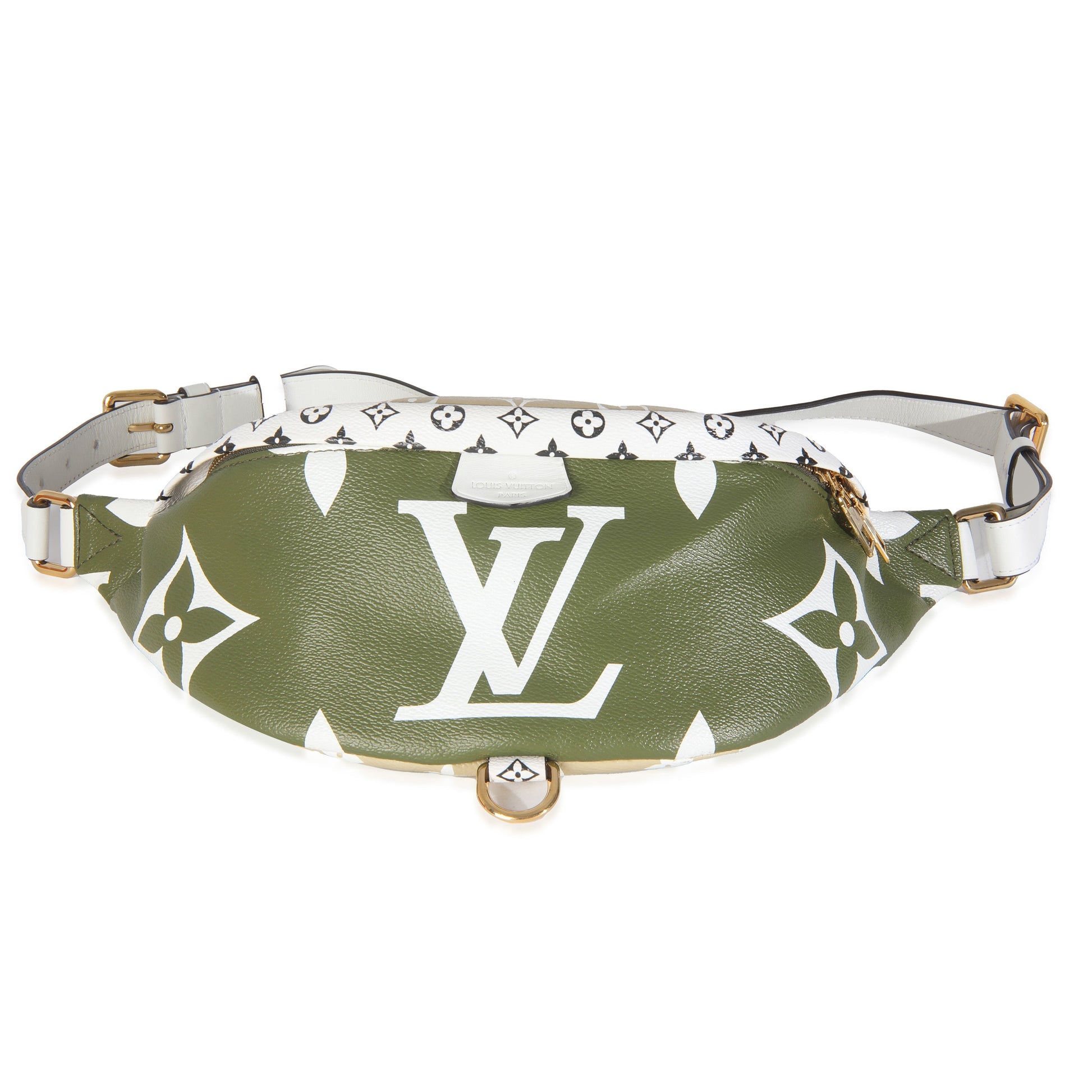 Louis Vuitton Giant Bumbag Monogram Canvas Beige Khaki Handbag