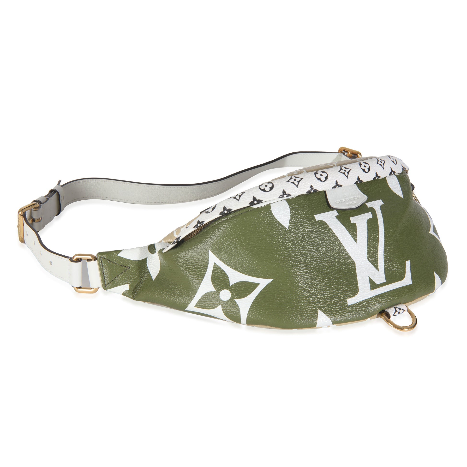 Louis Vuitton Giant Bumbag Monogram Canvas Beige Khaki Handbag