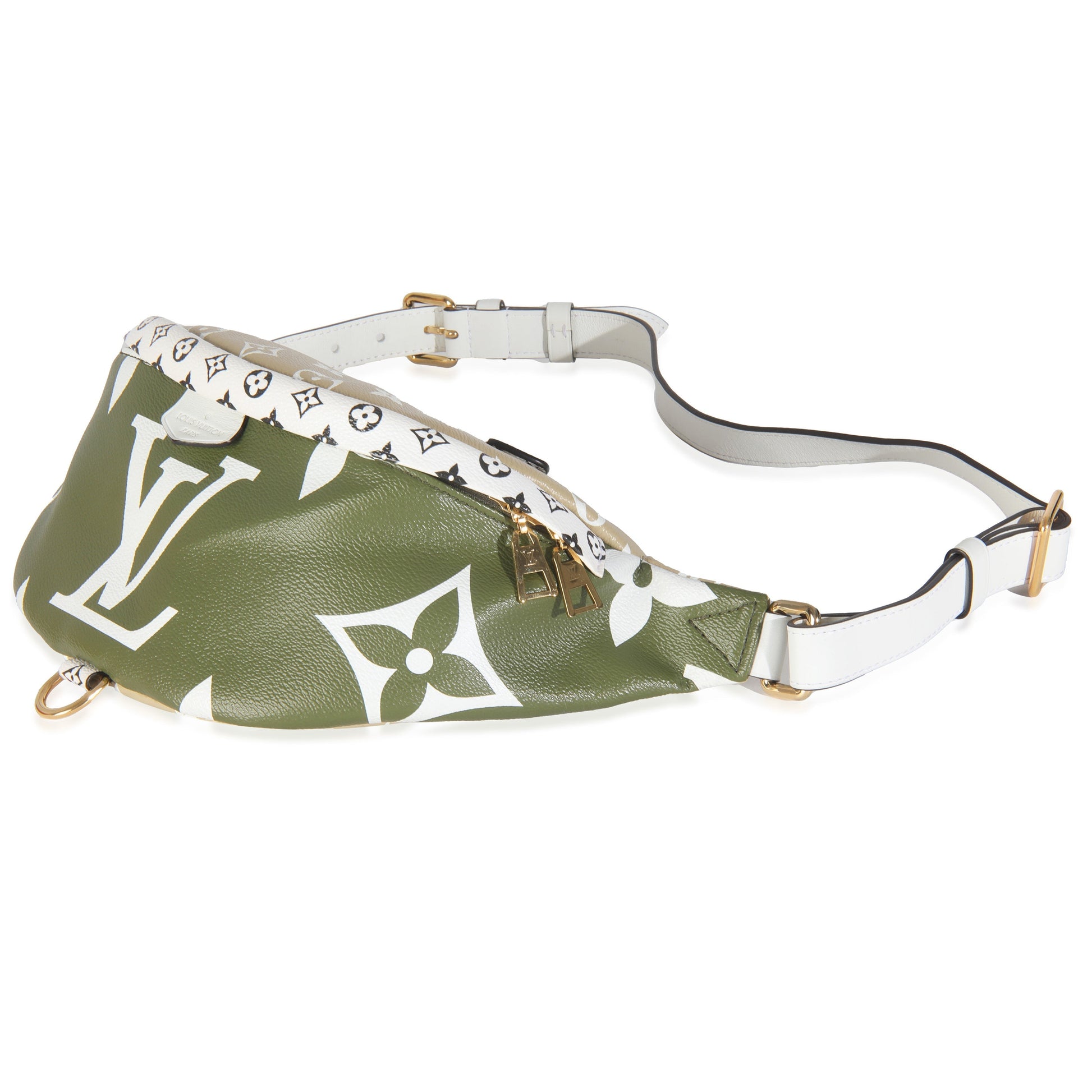 Louis Vuitton Giant Bumbag Monogram Canvas Beige Khaki Handbag