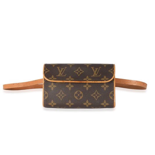 Louis Vuitton Florentine Pochette Monogram Canvas Clutch Bag